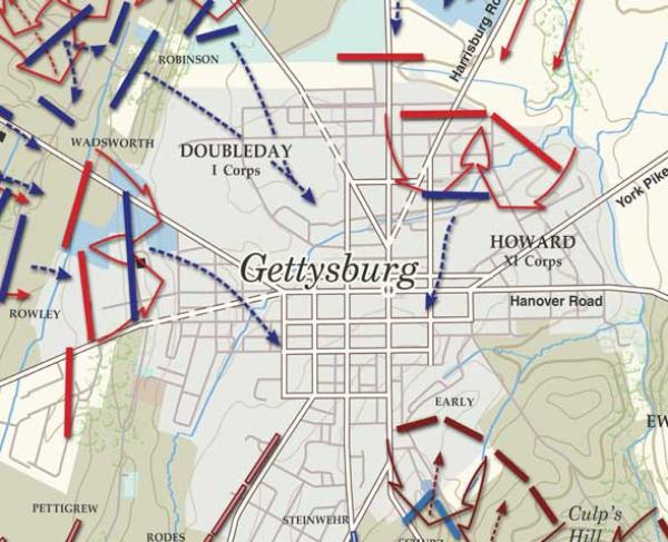 Gettysburg | July 1-3, 1863 (Now) 