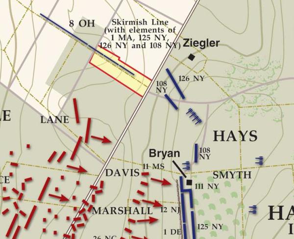 Gettysburg | Pickett's Charge | July 3, 1863 | 3:45 - 4:00 pm (May 2022)