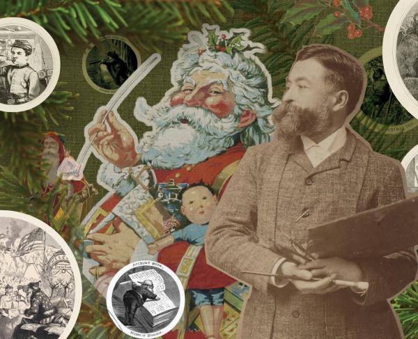 Thomas Nast and various holiday illustrations