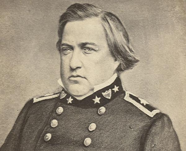 Confederate General Humphrey Marshall in his prewar Militia Uniform 