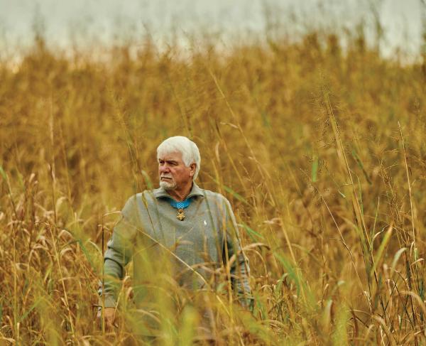 James McCloughan at Stones River National Battlefield, Murfreesboro, Tenn.