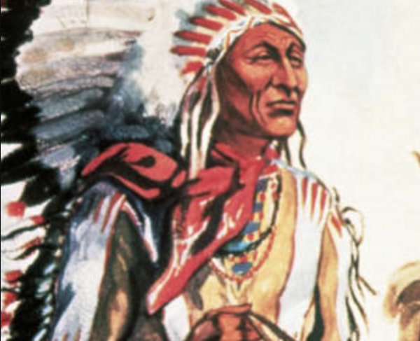 Portrait of Crazy Horse