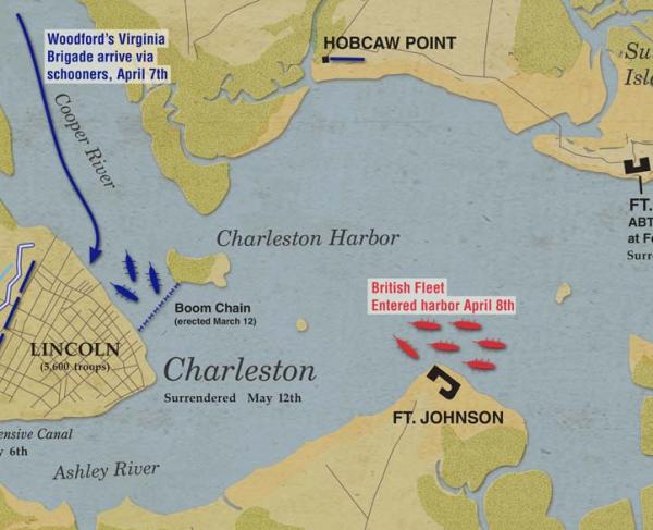 Siege of Charleston Harbor | Mar - May 1780 (October 2021)