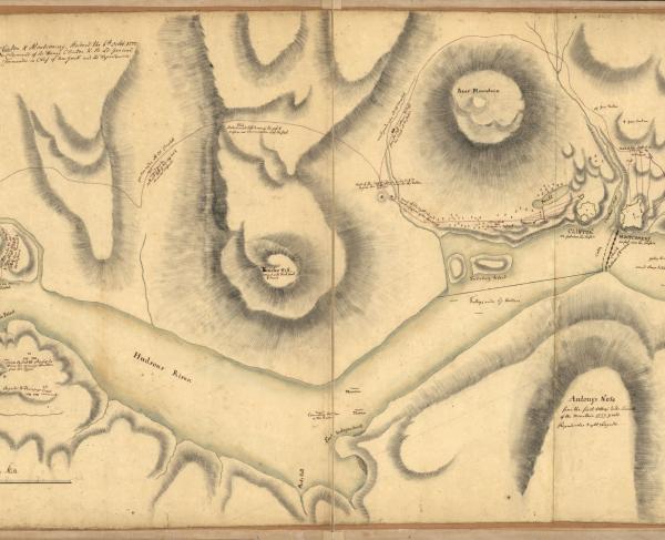 Sketch of Forts Clinton & Montgomery