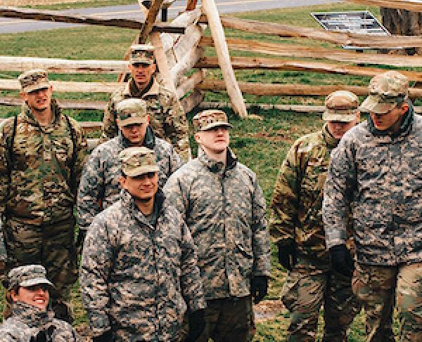 Members of the U.S. Army visit Antietam