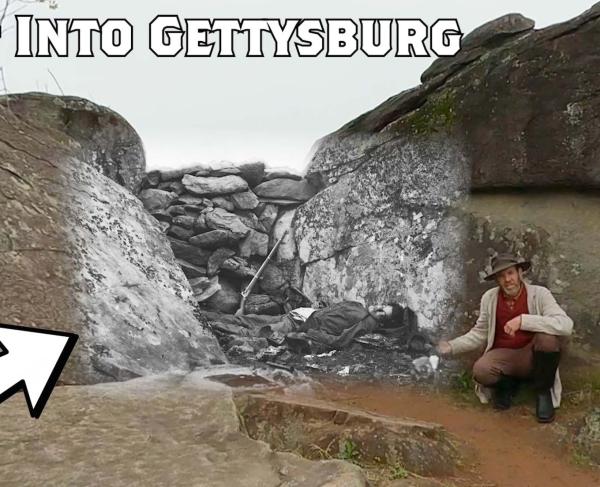 Step Into The Rebel Sharpshooter at Gettysburg Photograph