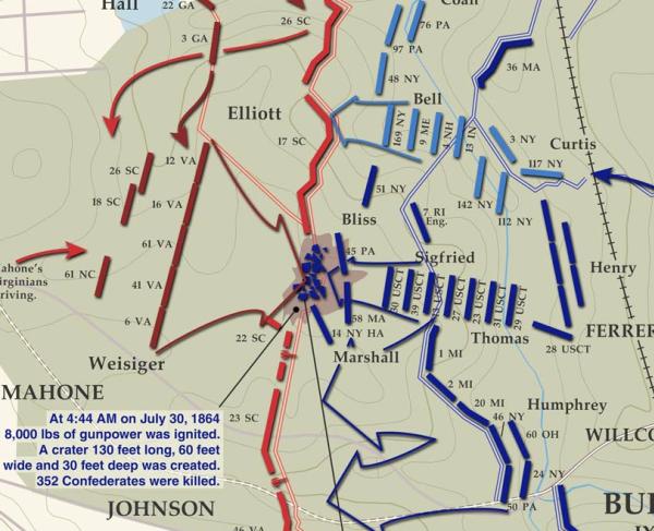 Petersburg | The Crater | July 30, 1864 (February 2022)