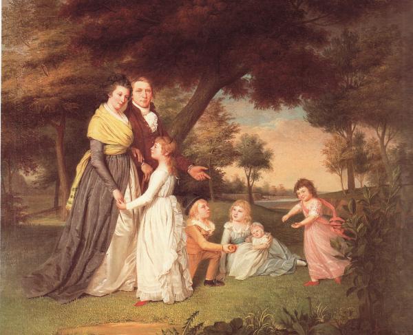 Painting of James Peale's Family