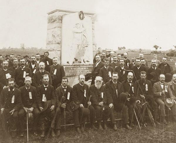 Michigan Veterans Monument in Wheatfield at Gettysburg