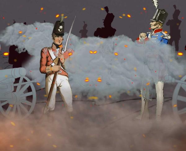A still from the video What Caused the War of 1812?
