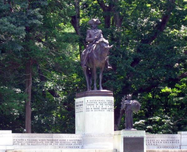 Greene and Signers Monuments at Guilford Courthouse National Military Park