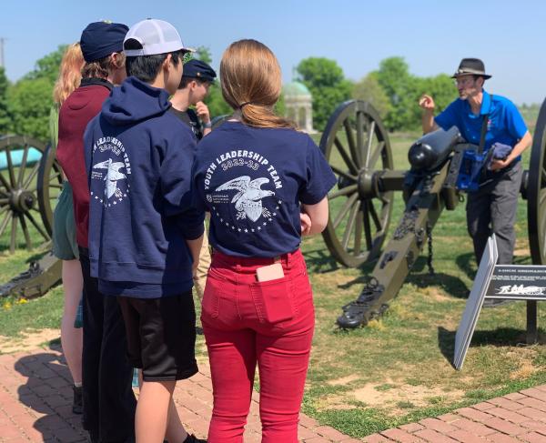 Youth Leadership Team at Antietam