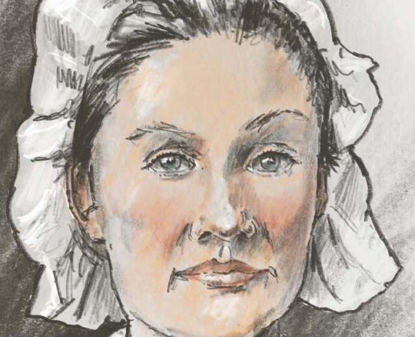 Portrait of Sarah Osborn Benjamin