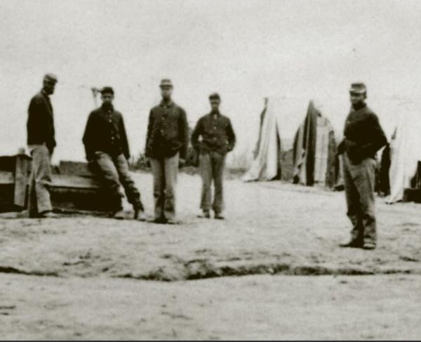 Camp of 10th U.S. Colored Infantry