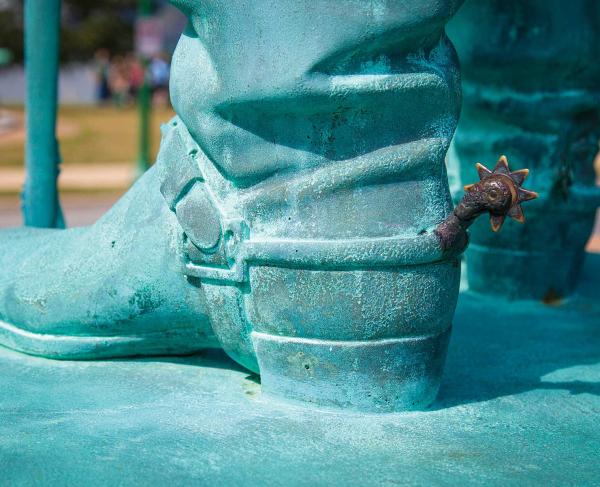 The "lucky spur" of the Sedgewick Monument at West Point