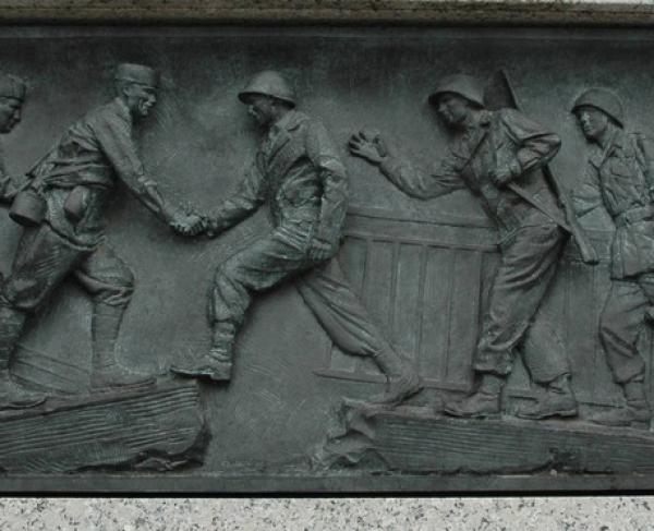 Bronze panel