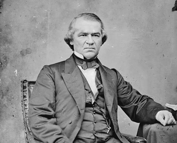 Portrait of Andrew Johnson