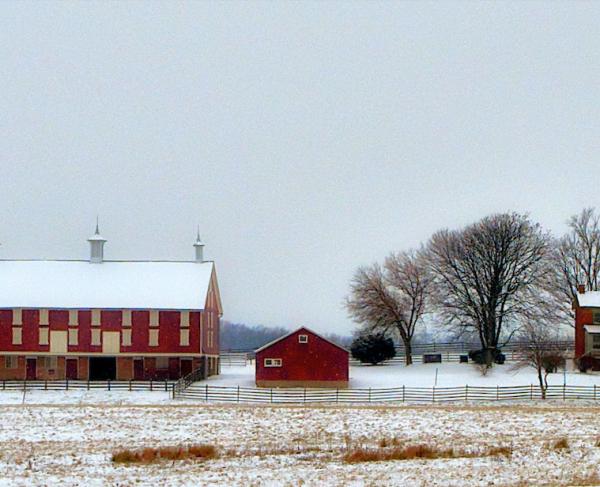 Gettysburg in the Winter