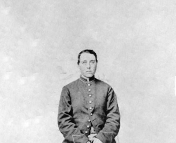 Portrait of Albert Cashier aka Jennie Hodgers