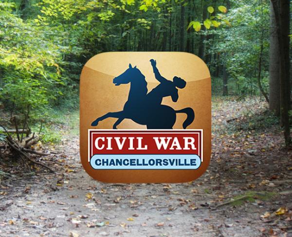 This is an image of the Chancellorsville Battle App Icon. 