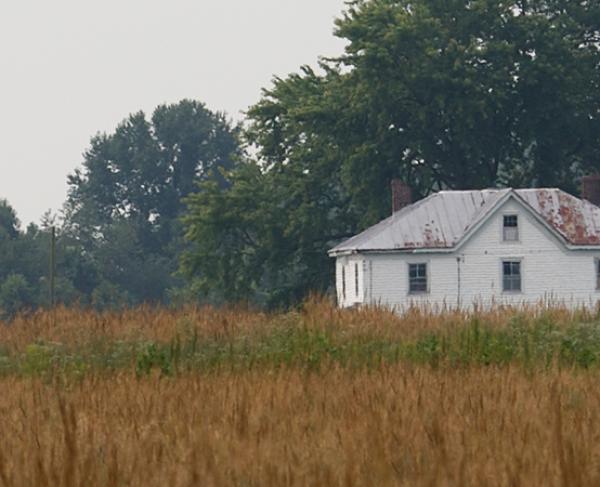 This is an image of the West House at Malvern Hill. 