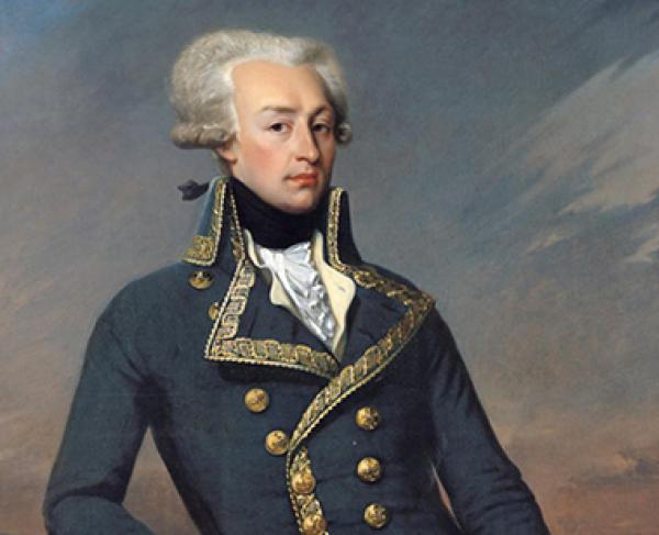 Painting of Marquis de Lafayette
