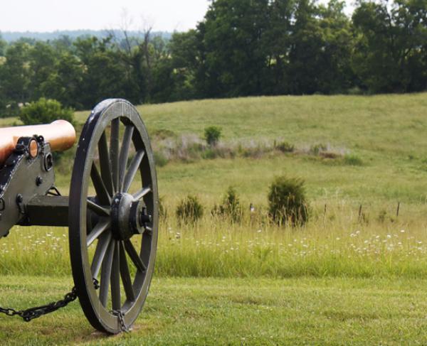 This is a landscape image of the Perryville Battlefield. 