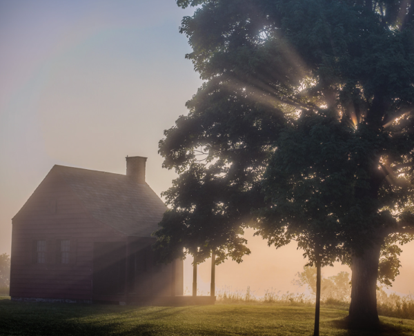 The Neilson House at Saratoga Battlefield by Samantha Decker