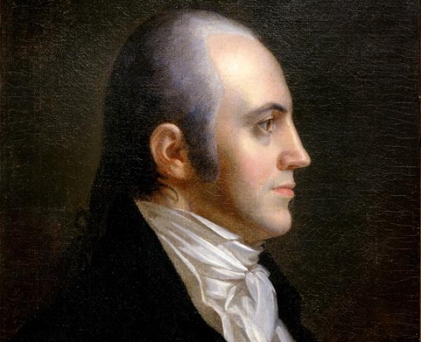 Portrait of Aaron Burr 
