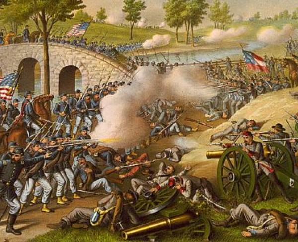 Antietam lithograph
