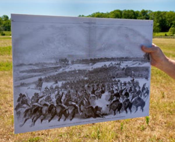 Brandy Station Battlefield - The Fight at St. James Church