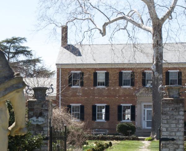 This is a photograph of a house at Fredericksburg. 