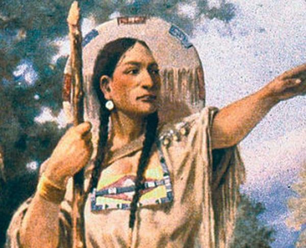 Portrait of Sacagawea