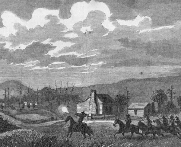 Snake Creek Gap fighting