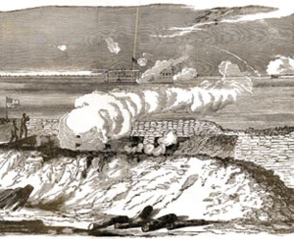 Illustration of the Sumter Bombardment