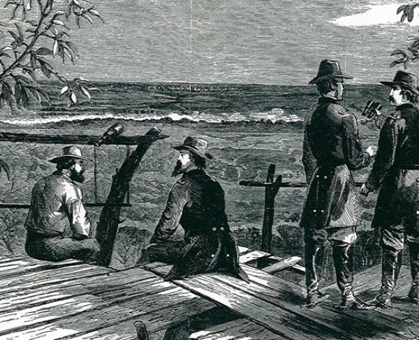 Union Officers at Chattahoochee 