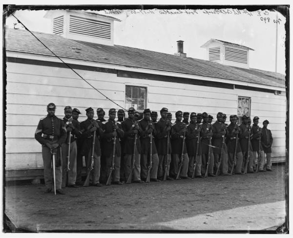 4th USCT at Ft. Lincoln