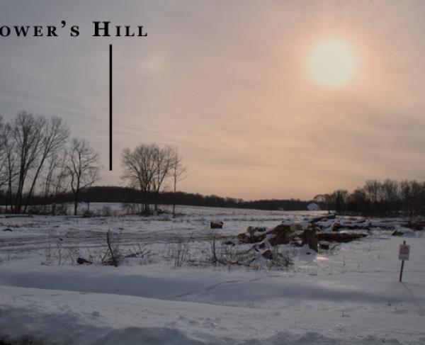 View towards Power's Hill on the Gettysburg Battlefield