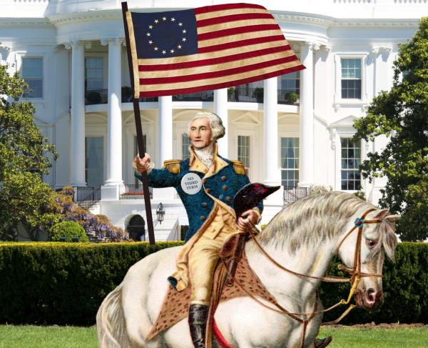 Still from "George Washington, The First President" Video