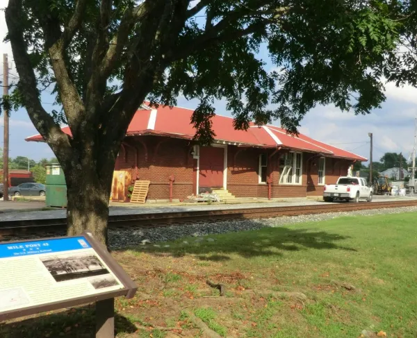 Mile Post #42 Interpretive Marker