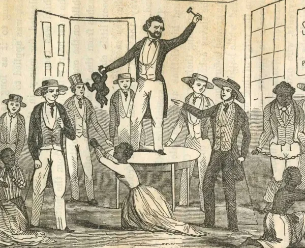 Slave Auction, 1849
