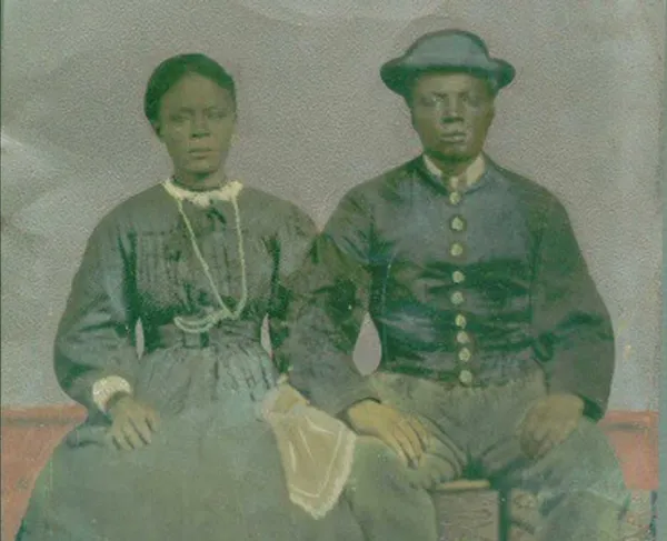 Hannah and Adam Watkins (c. 1865)
