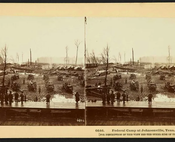 Federal Camp at Johnsonville, Tenn.