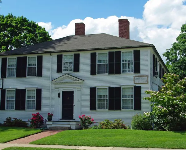 Home of Jonathan Harrington in Lexington, Massachusetts.