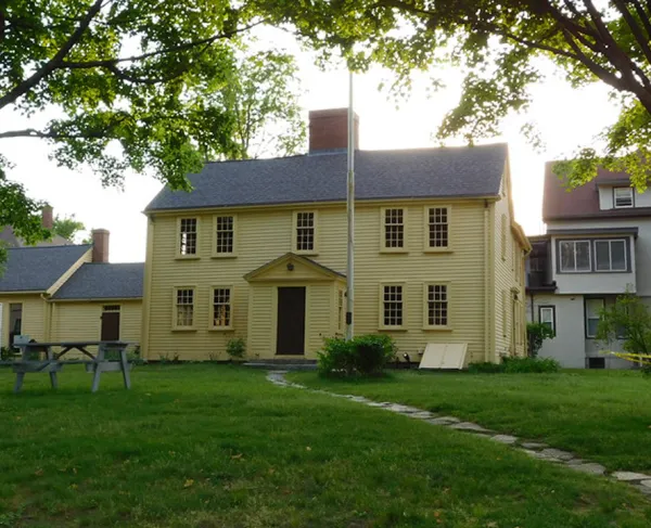 Exterior of the Jason Russell House