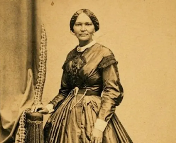 Elizabeth Keckley, 1861, dressmaker to Mary Todd Lincoln.