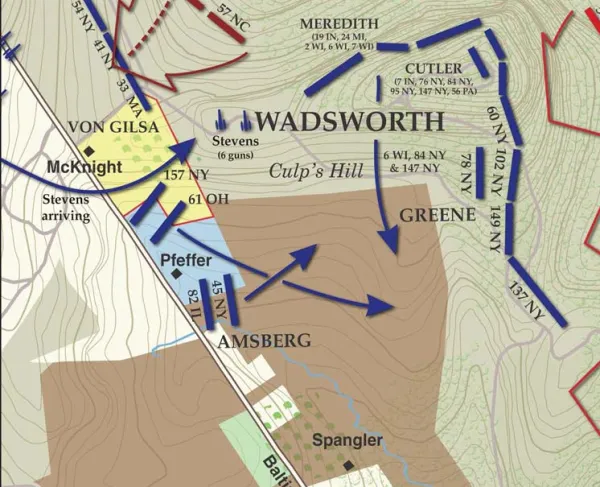 Gettysburg | Culp's Hill | July 2, 1863