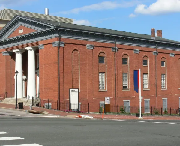 The old First African Baptist Church in Richmond, Virginia; on the National Register of Historic Places. The church building is now a property of VCU Medical Center, Medical College of Virginia.
