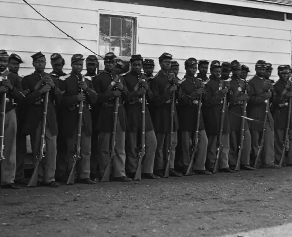 District of Columbia. Company E, 4th U.S. Colored Infantry, at Fort Lincoln