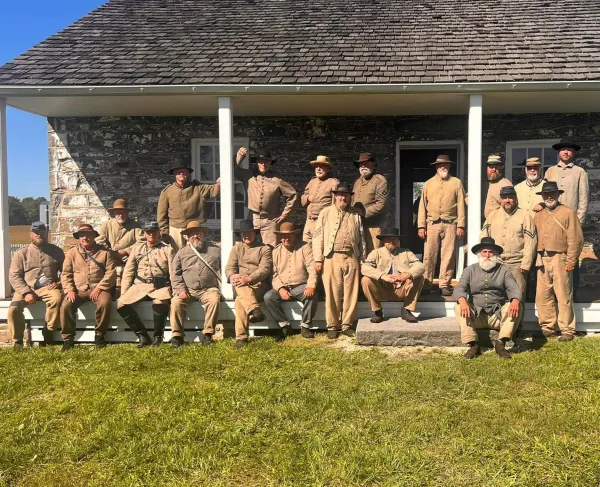 The 26th North Carolina Regiment as the 55th North Carolina Infantry Regiment at Lee's Headquarters